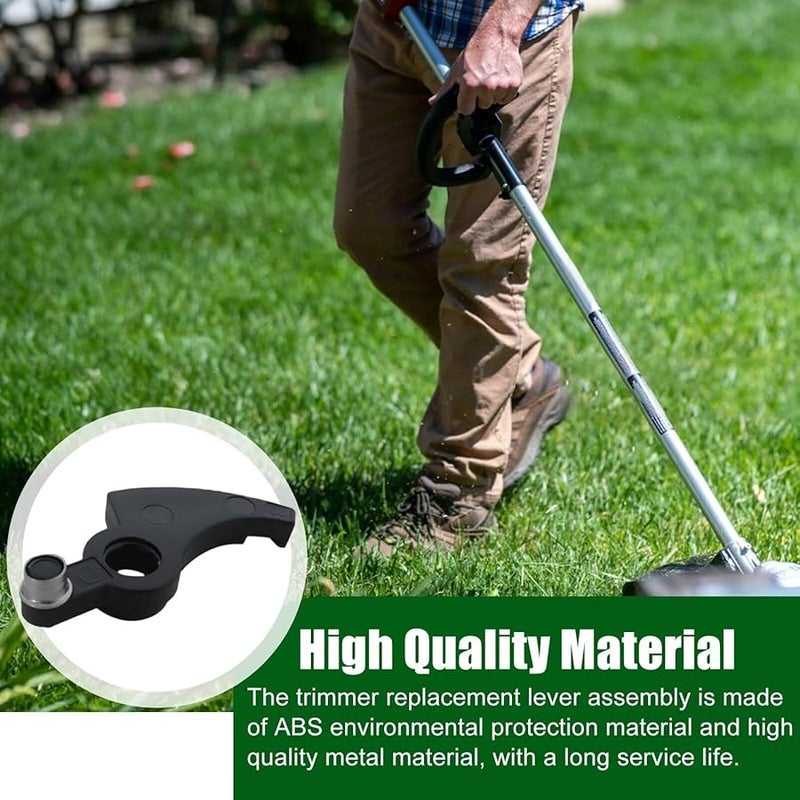 Black Replacement Lever Assembly Compatible for LST136 36V String Trimmer 6 Pack - Image 4